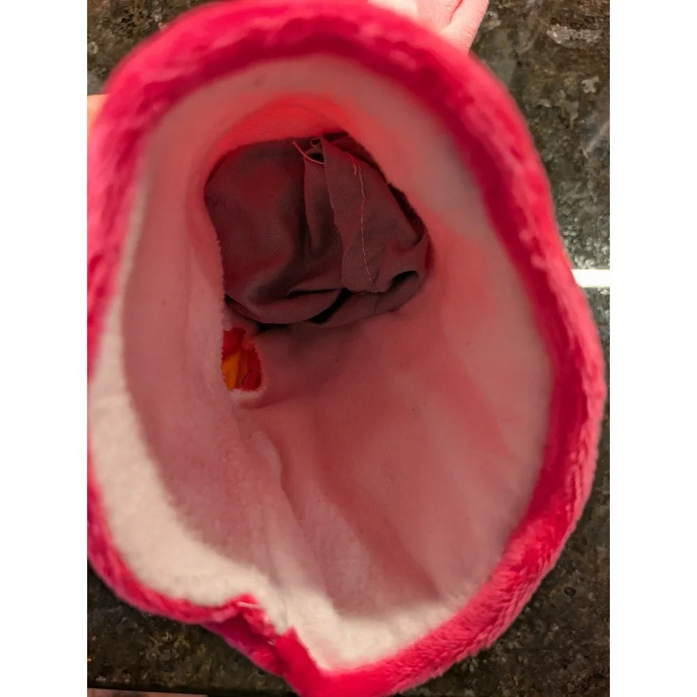 Disney Winnie the Pooh Piglet Plush Hand Puppet Pink Soft Toy Character
